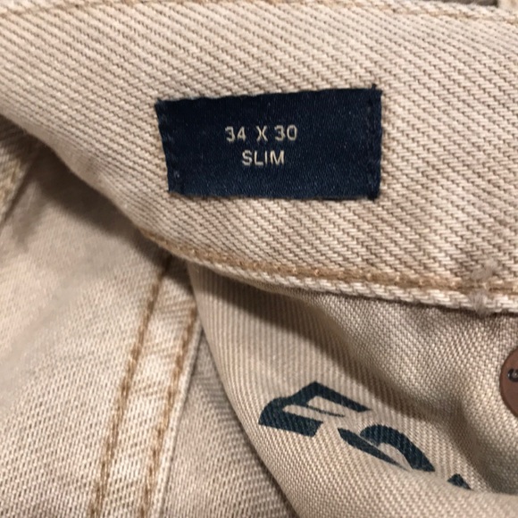 Gap Khaki Jeans - Worn Once - Picture 6 of 6